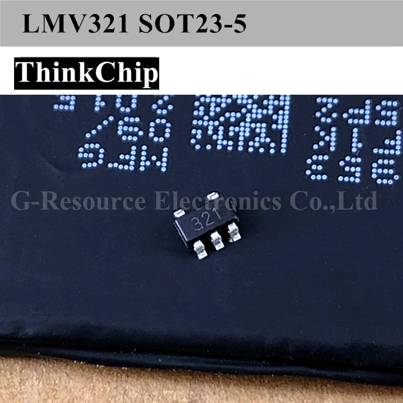 (20pcs) LMV321 SOT23-5 GENERAL-PURPOSE OP-AMP (Marking 321) NEW Original | Электроника