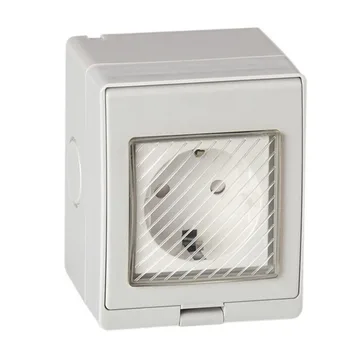 

Waterproof EU Power Standard Electric Socket with Cover 16A 250V IP55 Childproof Wall Outlet For Kitchen Room/Bathroom/Outdoor