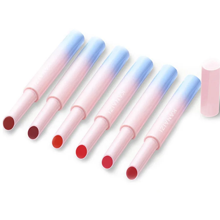 

7 color Moisturizing long matte red lipstick clear lip gloss fashion tint best brand makeup set Six colors spaces Store sell