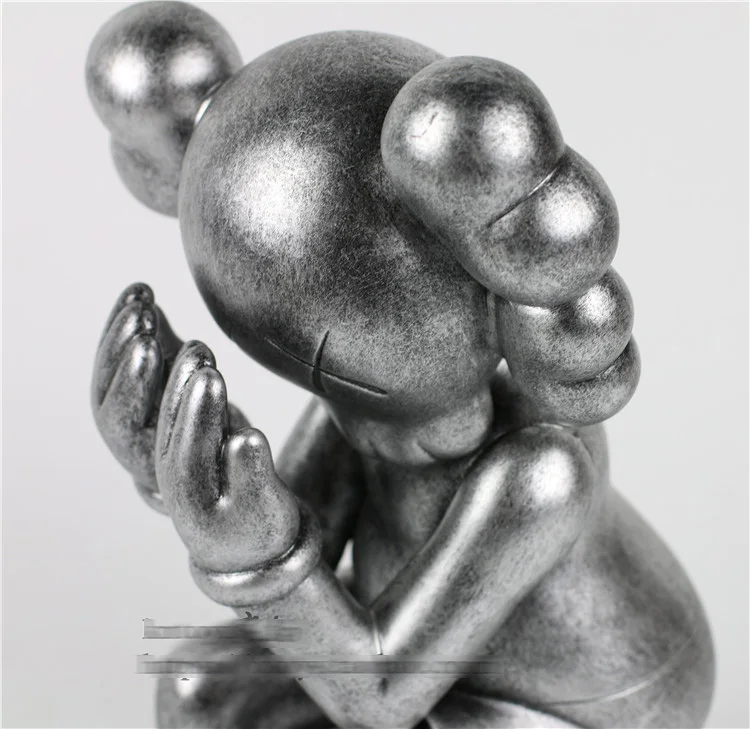 High Quality 16inch Original fake Kaws Companion Passing Thought Action Figure With Retail Box