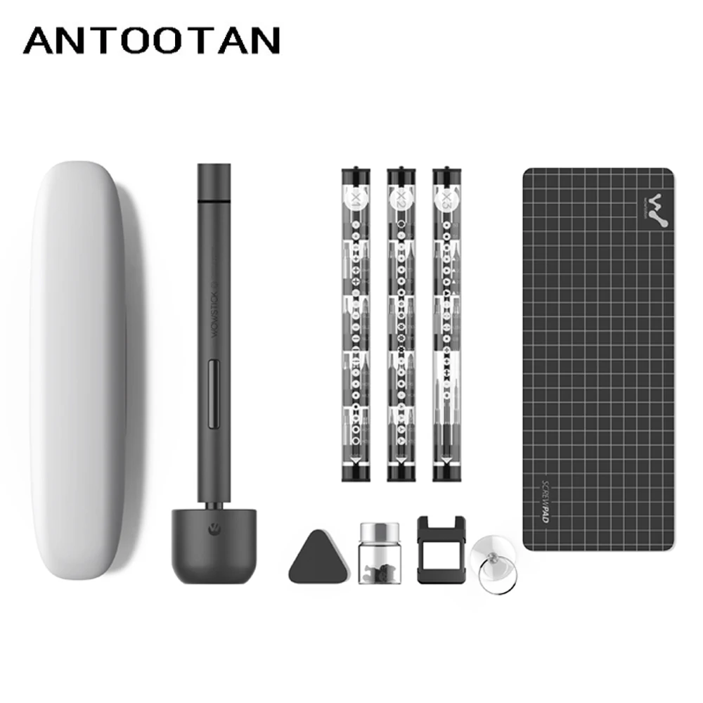 Wowstick 1Fs 1F  Precision Mini Cordless Cordless Screwdriver Battery for Cell Phone Camera Repair Tools