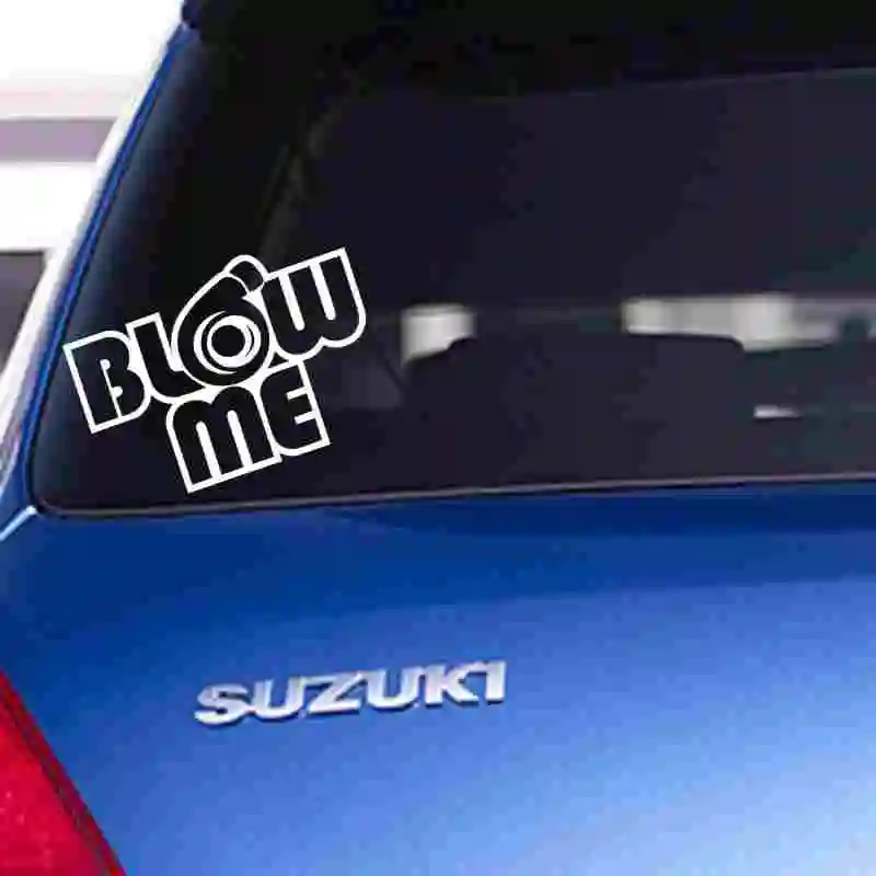 Blow me turbo автомобиль грузовик окно веселый наклейка бампер виниловая гоночный