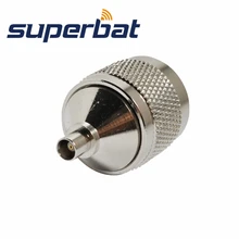 Superbat радиочастотный коаксиальный разъем N-MCX адаптер N штекер MCX Женский Джек Прямой