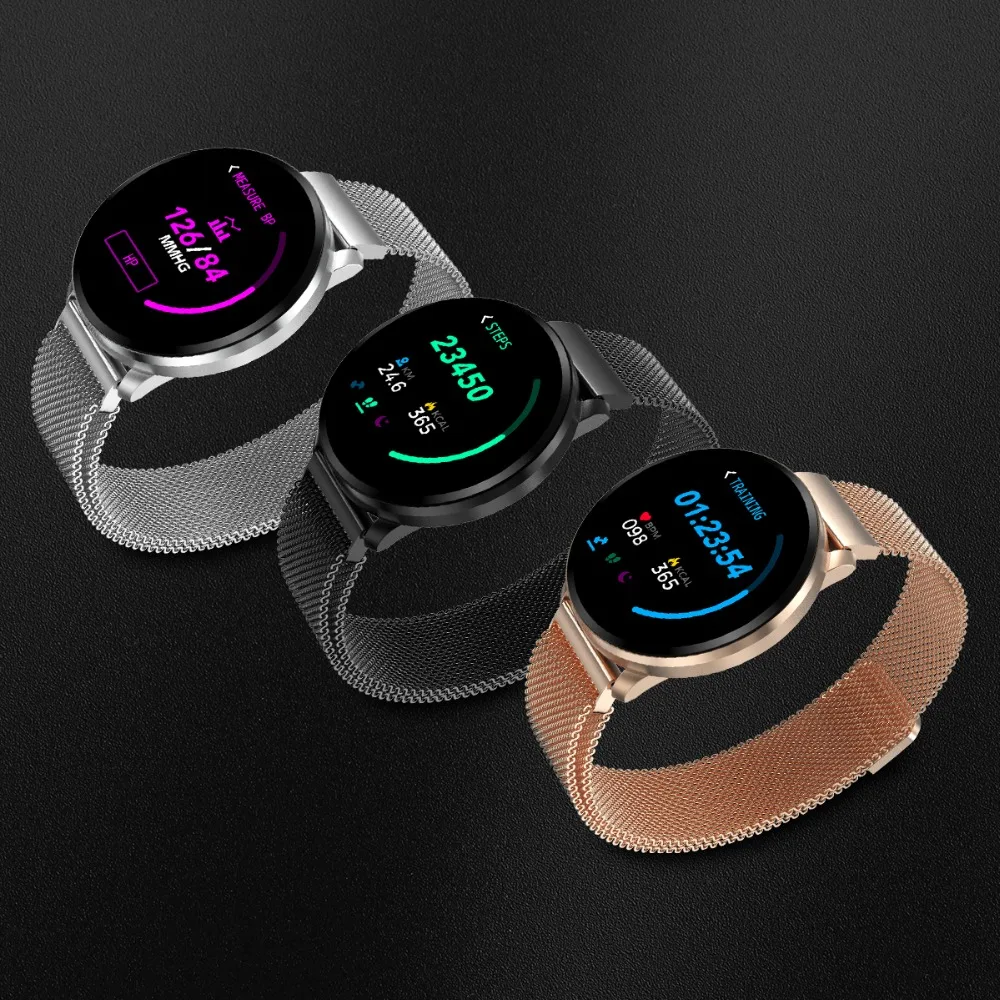 Men CF68 Smart Watch Women Waterproof IP67 Blood Pressure Sport Smartwatch Heart Rate Smart Bracelet vs Q9 for Android IOS