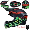 WLT brand latest bike MTB DH racing helmet motocross helmet capacetes best head protection extreme sporting goods DOT approved ► Photo 3/6