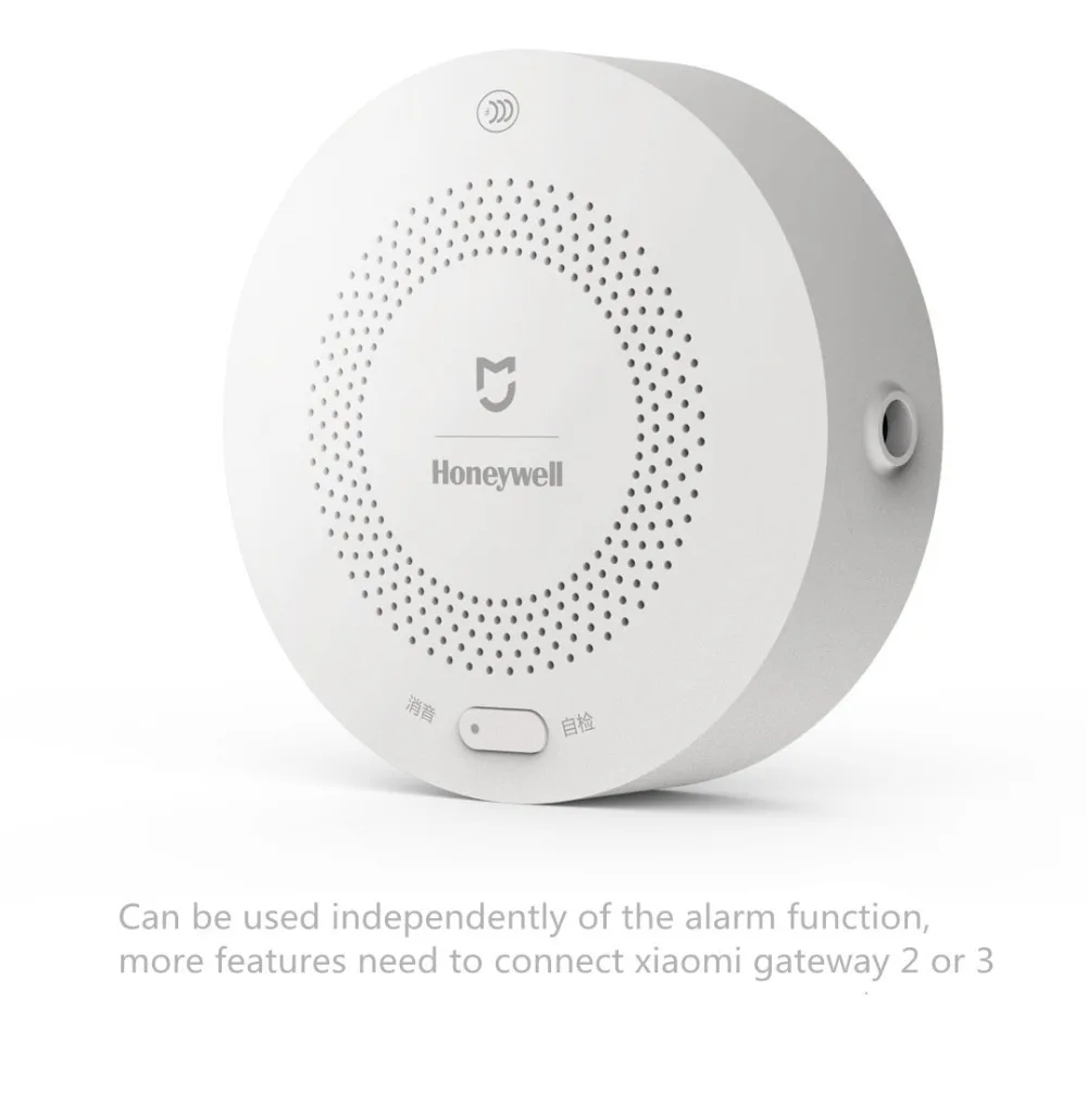 Дешево Xiaomi Honeywell детектор газа сигнализации, Aqara Zigbee пульт дистанционного управления CH4 мониторинг потолка и настенный легко установить работу при...