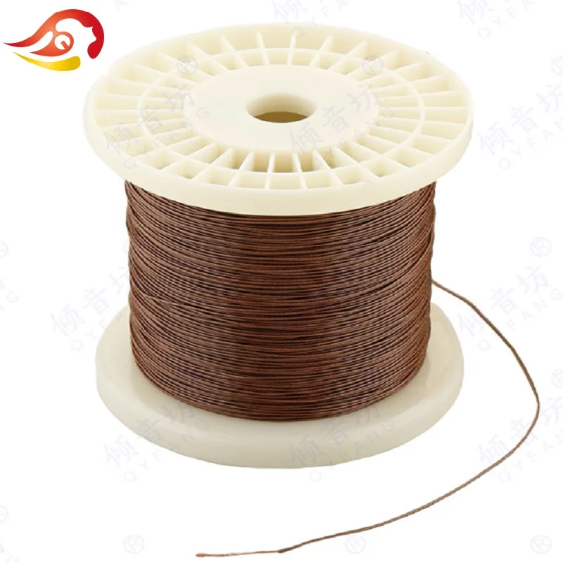 

QYFANG 1 Core 20/50m Earphone Upgrade Cable DIY Module HiFi Stereo 1 Drive Headphone Detachable Flexible Solder PVC Copper Wire