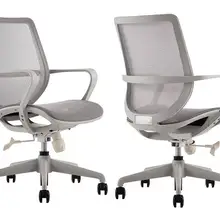 Простой дизайн офисного кресла креативная компания Конференц-стул вращающийся стул домашний полностью сетчатый дышащий компьютерный стул