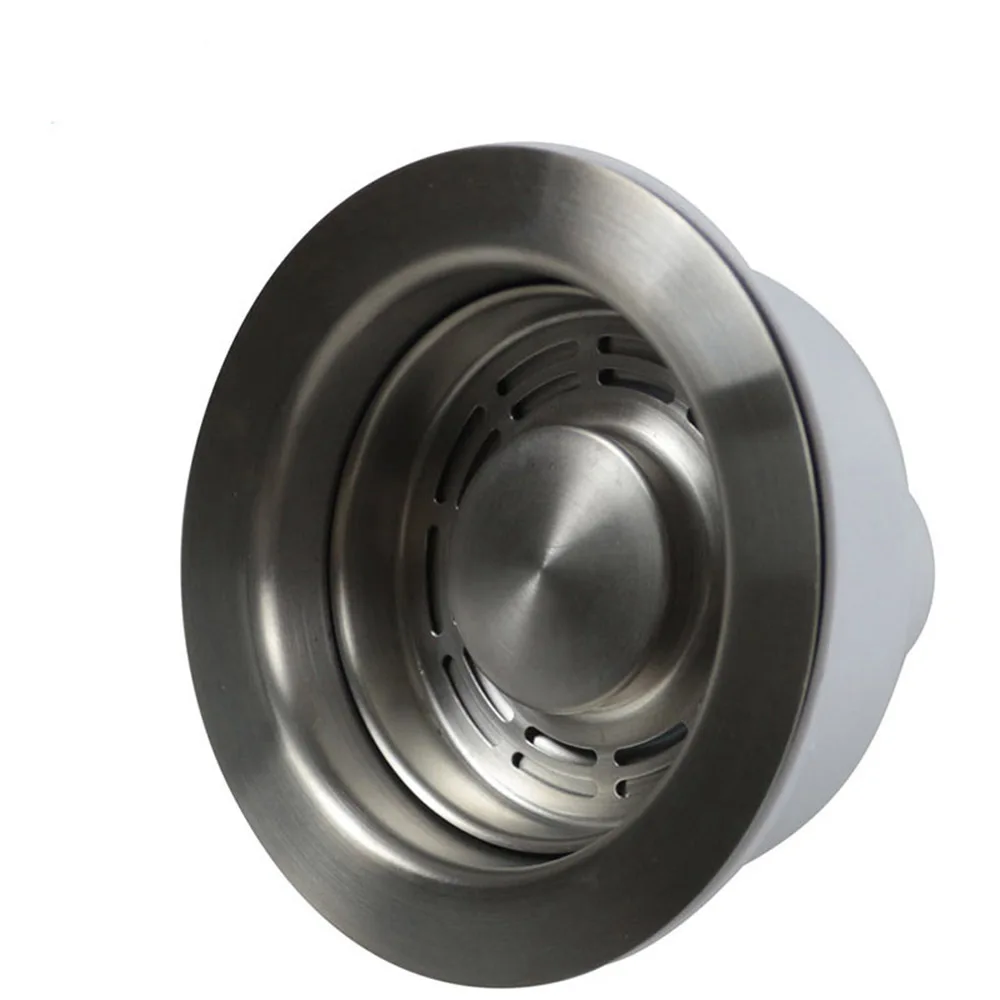 114mm Stainless steel Sink drain strainer Kitchen Fixtures Basin Drainer Kitchen accessories sink filter StopperXK301C001