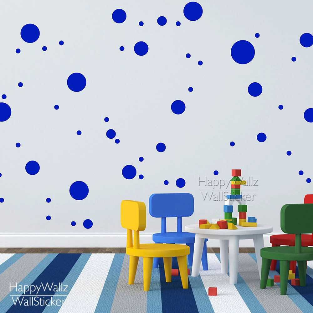 ポルカドットウォールステッカーdiy異なるサイズドット取り外し可能な壁の装飾サークルデカール548 P Dots Wall Stickers Polka Dot Wall Stickerswall Sticker Aliexpress