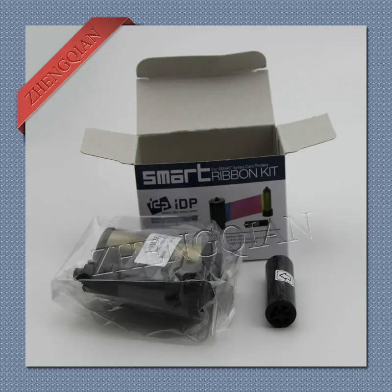 IDP smart 659000 SIADC S YMCKFO origianl color ribbon with UV for use with the smart
