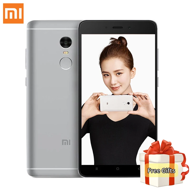 Original Xiaomi Redmi Note 4 Mobile Phone MTK Helio X20 Deca Core 3GB RAM 32GB ROM
