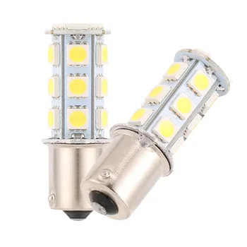 

10Pcs 8000K LED Car headlight fog light turn signal light 1156 BA15S 1141 1073 1095 Base 18 SMD 5050 LED Replacement Bulb 12V