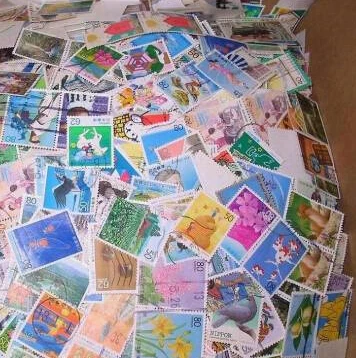 

Japan stamp 100 pcs not repeat postal registered letter old stamp used postage stamps