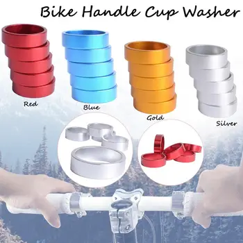 

5pcs Mountain Bike Bicycle Front Fork Handle Aluminum Alloy Cup Washers\Fixie Bike Washer 10mm
