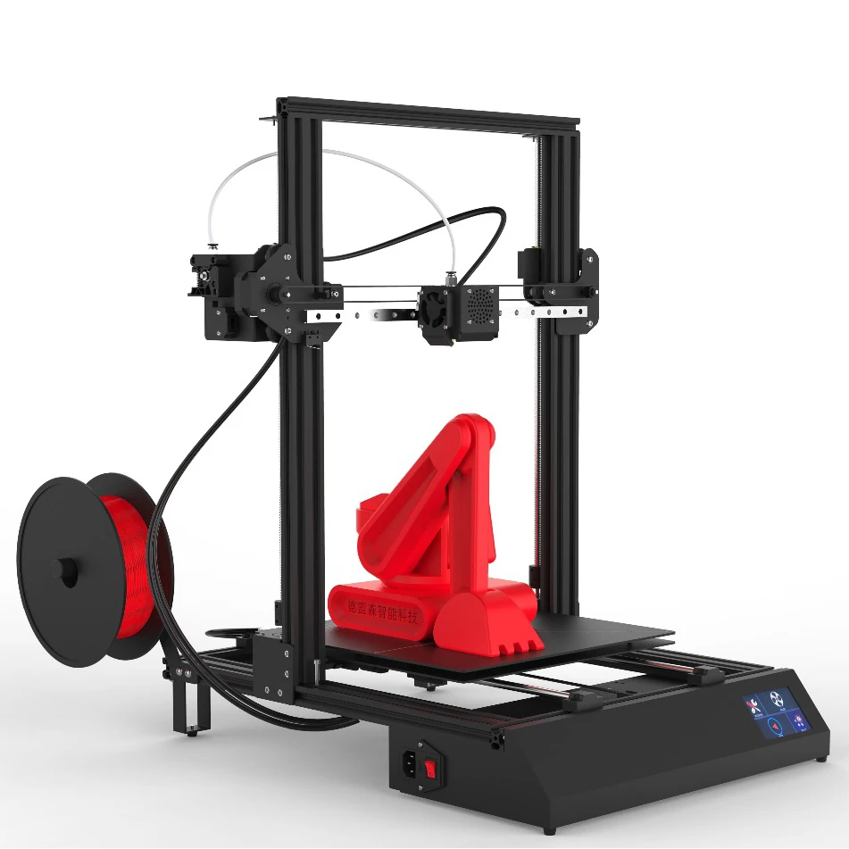 DMSCREATE DP-X 3D Printer,Molding size300*300*400,3.5 touch screen Super stable motherboard,Linear Guides,Modular installation. DMSCREATE DP-X 3D Printer,Molding size300*300*400,3.5 touch screen Super stable motherboard,Linear Guides,Modular installation.