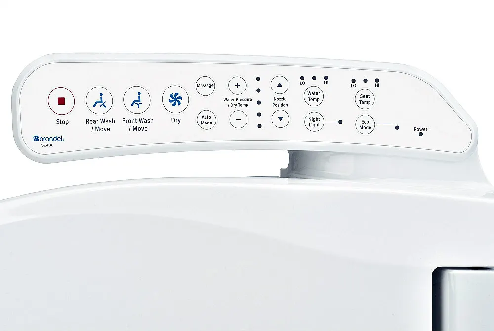 BIDET BRONDELL ELONGATED Swash SE400 Toilet Seat Panel Control Nightlight New (3)