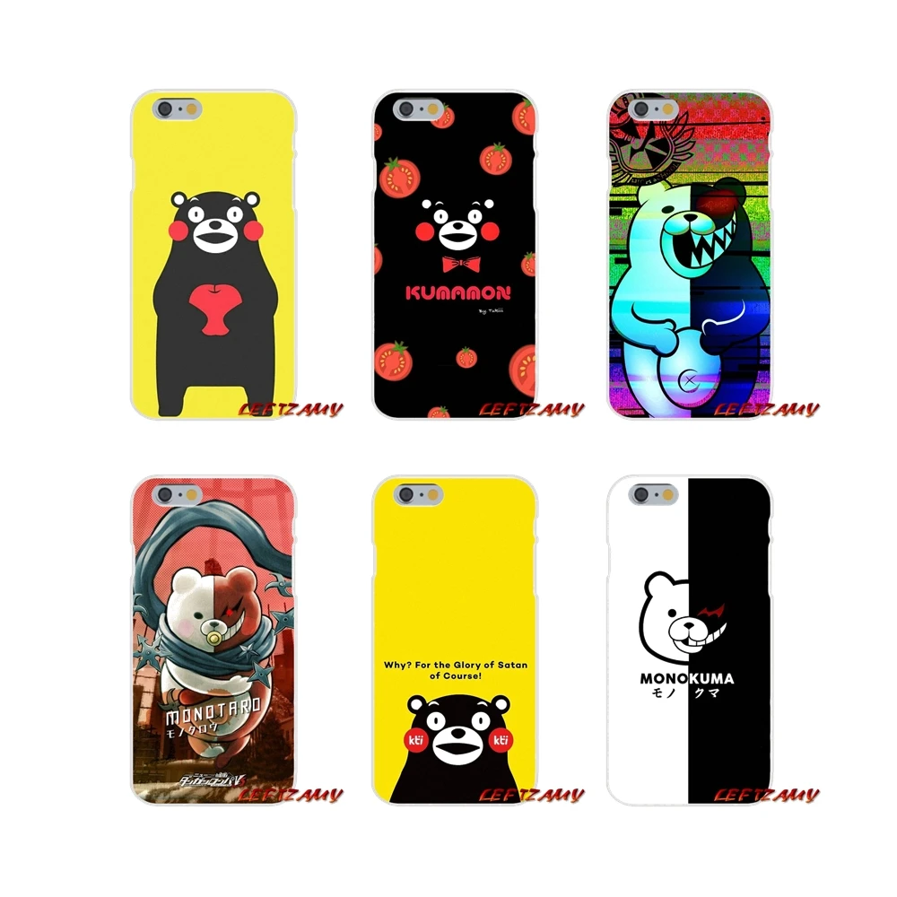 For Huawei P Smart Plus Mate Honor 7A 7C 8C 8X 9 P10 P20 Lite Pro game Kumamon Danganronpa Monokuma Soft Transparent Shell Cases | Мобильные