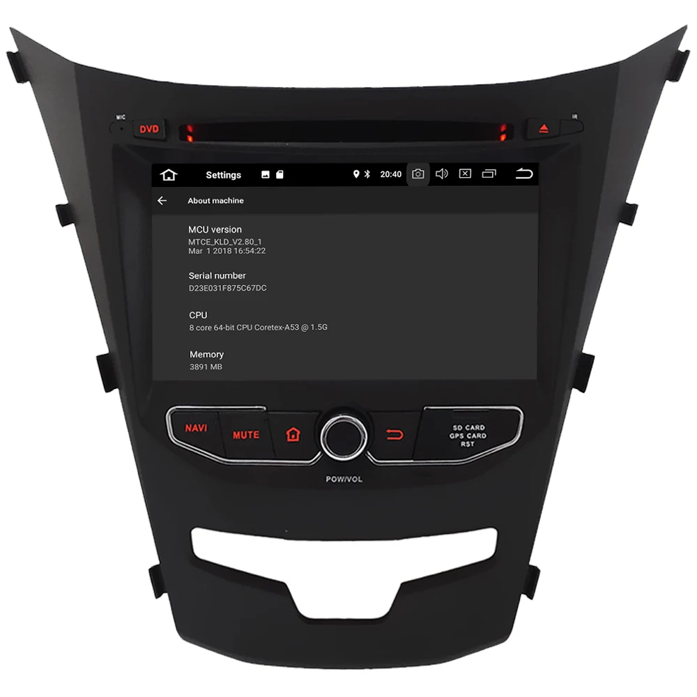 Discount 7" Octa Core 4G WIFI Android 8.1 4GB RAM 64GB ROM BT Car DVD Player Radio GPS Glonass Navigation For SsangYong Korando 2013-2018 4 Discount 7" Octa Core 4G WIFI Android 8.1 4GB RAM 64GB ROM BT Car DVD Player Radio GPS Glonass Navigation For SsangYong Korando 2013-2018 4