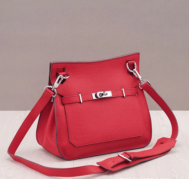 EsMussSein, женская сумка через плечо, натуральная кожа, с рисунком личи, сумочка, роскошный бренд, маленькая сумка-мессенджер, с замком, женская сумка на плечо