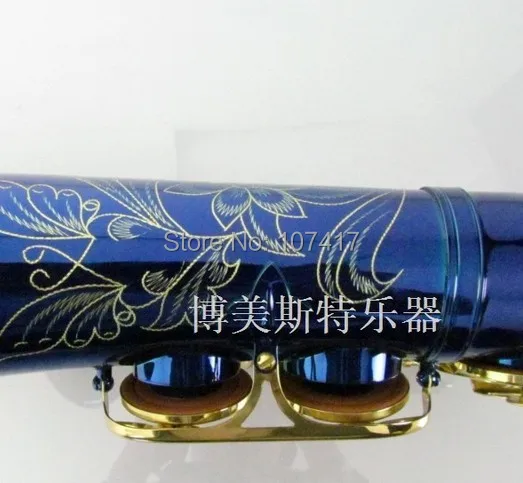 

2016 Hot Sale Rushed Eb Saxofone Soprano Musical Instrument Selmer Alto Saxophone / Wind E Flat Blue Sax Multi-color Optional