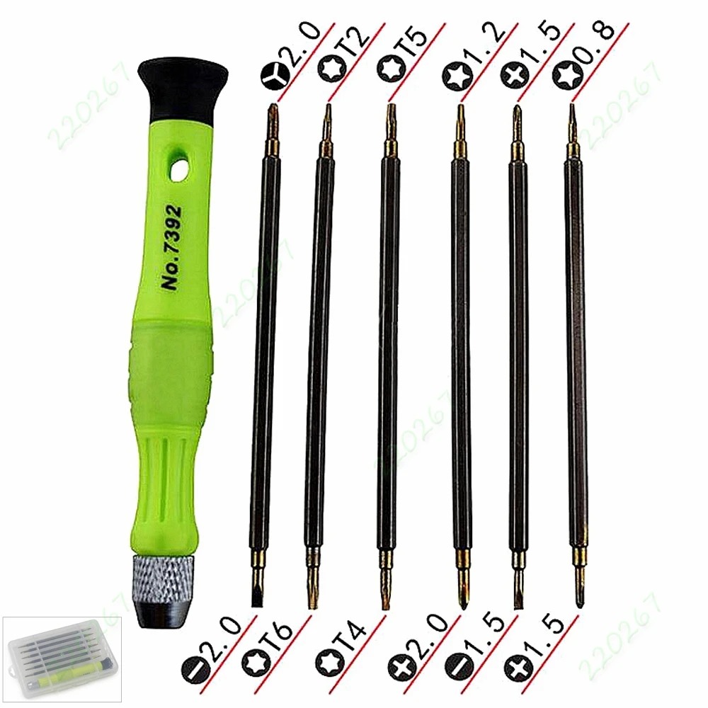 

7pcs/set 0.028" -7/64" Mini Hex Screwdriver Hexagon Allen Wrench Tool 7 Sizes