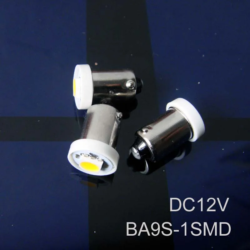 

High quality 12V BA9S led car instrument lights,BA9S auto LED indicating lamp 12V led BA9S Pilot lamps free shipping 50pcs/lot