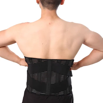 Orthopedic Back Belt Support Men Lumbar Support Belt Posture Corrector Back Brace Support Corset Belts Strong Belts Y015
