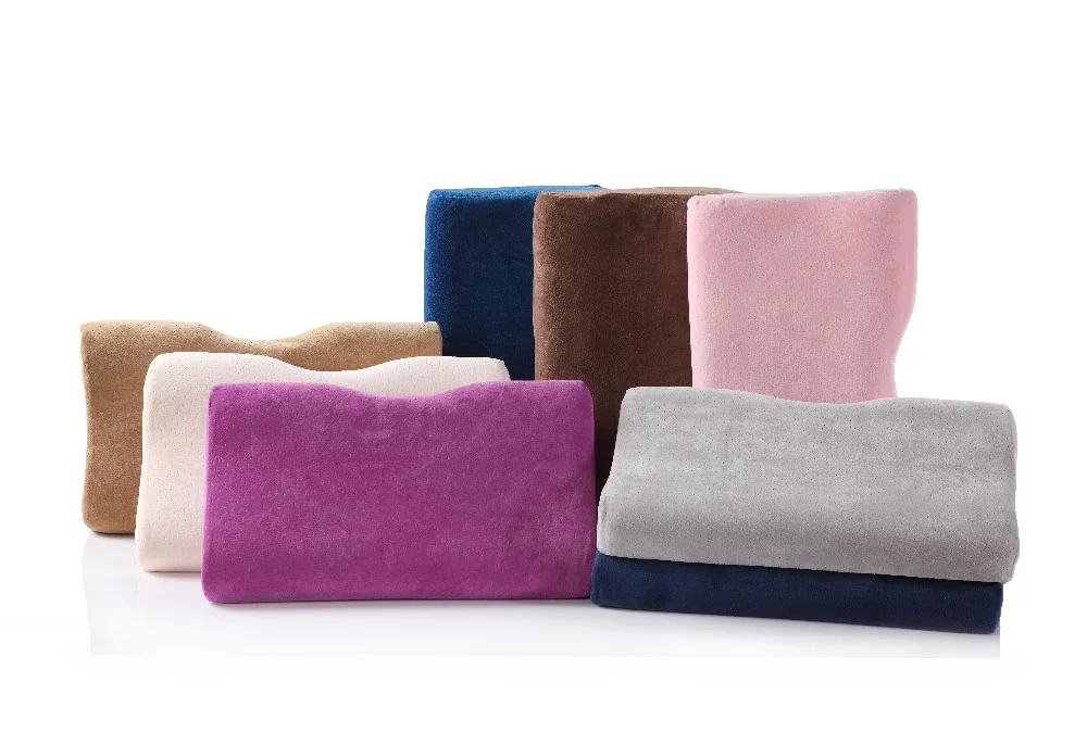 neck pillow, square large size 50*30*10cm memory foam pillow