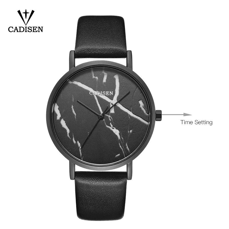

C2018 CADISEN Newest creative design watches mineral fashion quartz lady watch casual fashion lady gifts watches fashion watches