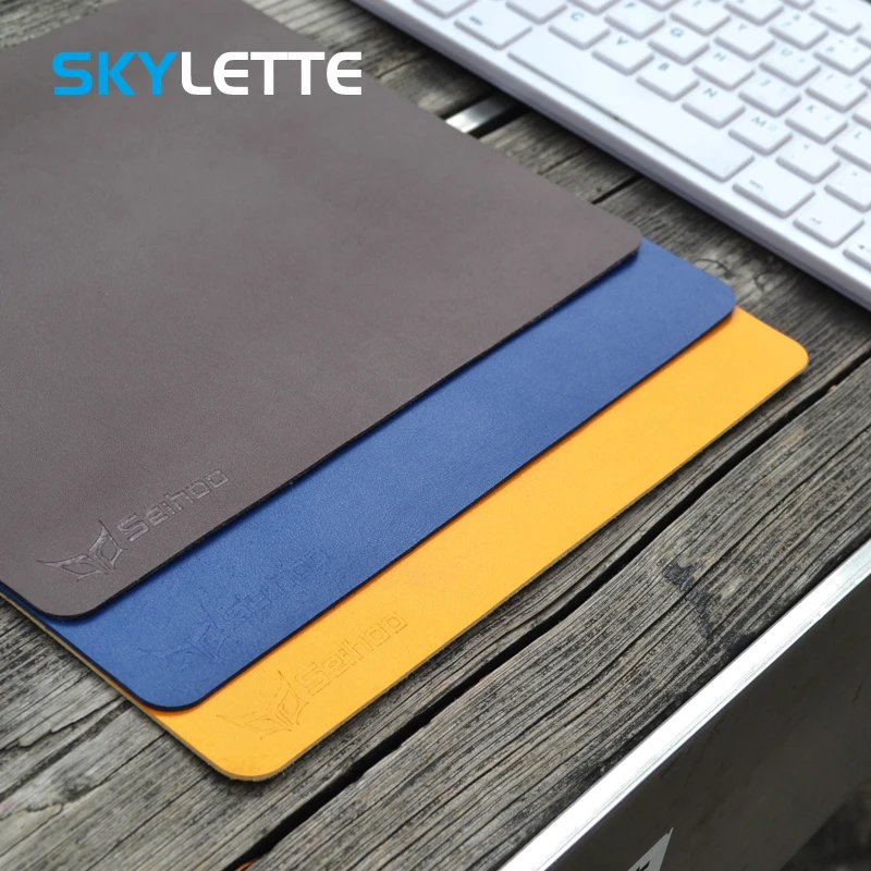 Micro Leather Non-slip Mouse Pad Super Soft Laptop Desk Control Style Mousepad Waterproof Mouse Mat For Office Home Gaming