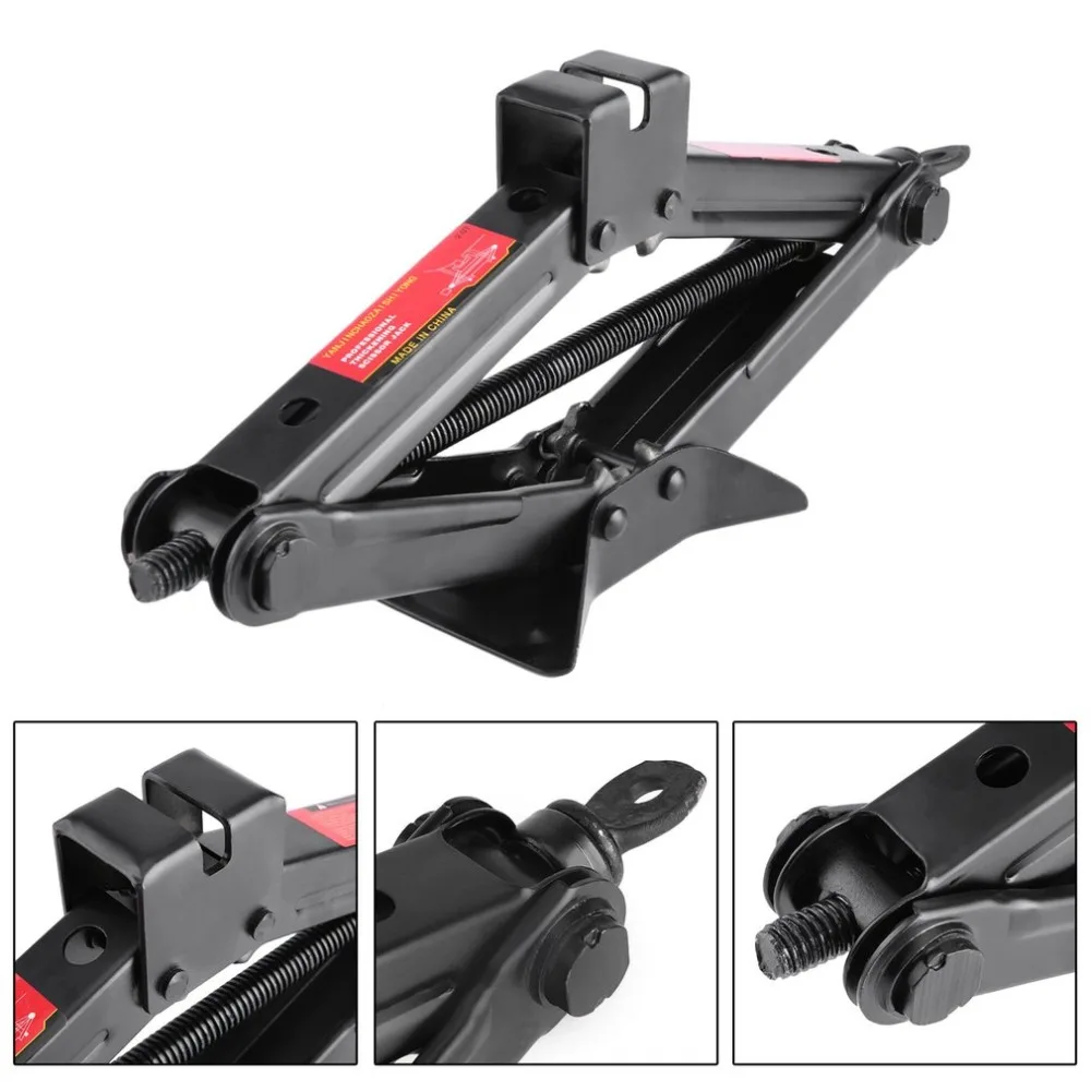 

Professional 2 Ton Manual Car Jack Heavy Duty Horizontal Scissor Lifter Car Durable Lifting Platform Tyre Wheel Replacemet Tool