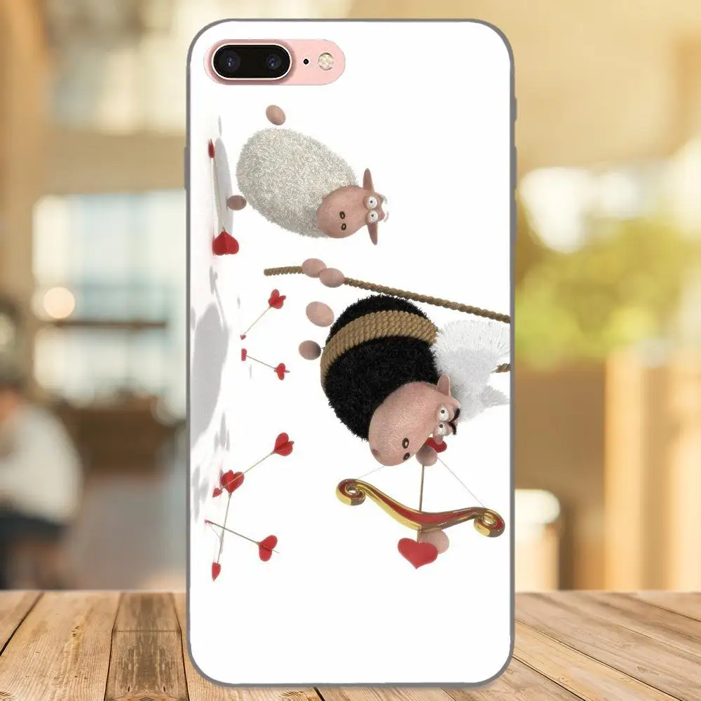 Маленькая овечка I Love You для Samsung Galaxy Note 4 8 9 G313 S3 S4 S5 S6 S7 S8 S9 S10 Edge Plus Lite I9082 мягкий