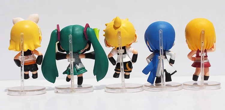 10 шт./компл. 6 см Nendoroid Petit Vocaloid фигура good улыбка Хацунэ Мику