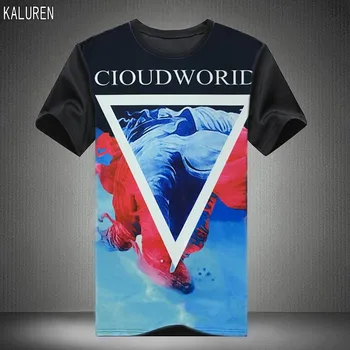 

Free shipping summer Plus size fat guys Brand Slim Fit Long Sleeve T Shirt Men Tee O-Neck Casual Men Patchwork T-Shirt Cotton