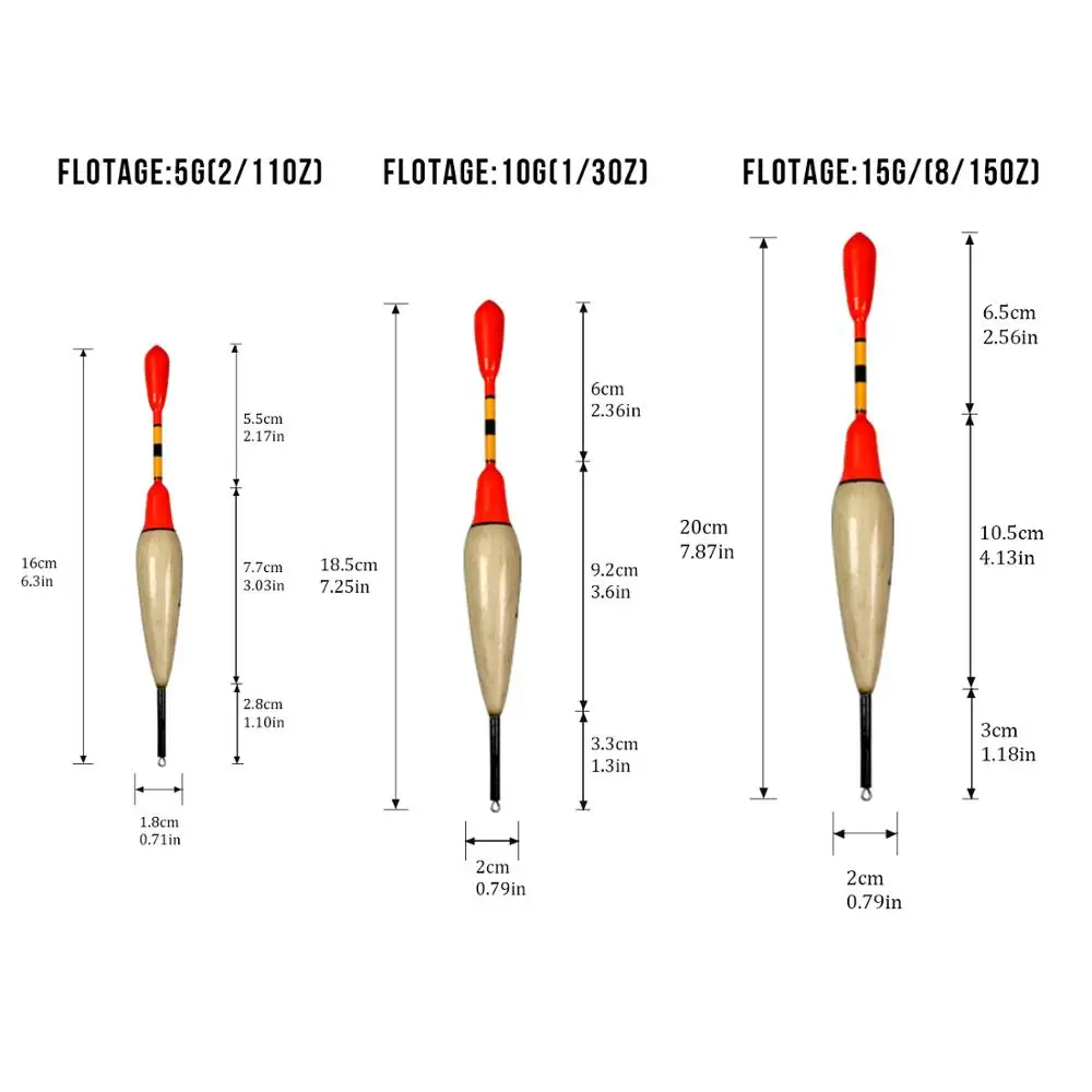 2 قطعة زلة الصيد تعويم Bobbers 5g 10g 15g طوافة خشبية زلة بوبر الحفارات المياه العذبة المياه المالحة الصيد Bobbers 2 قطعة زلة الصيد تعويم Bobbers 5g 10g 15g طوافة خشبية زلة بوبر الحفارات المياه العذبة المياه المالحة الصيد Bobbers