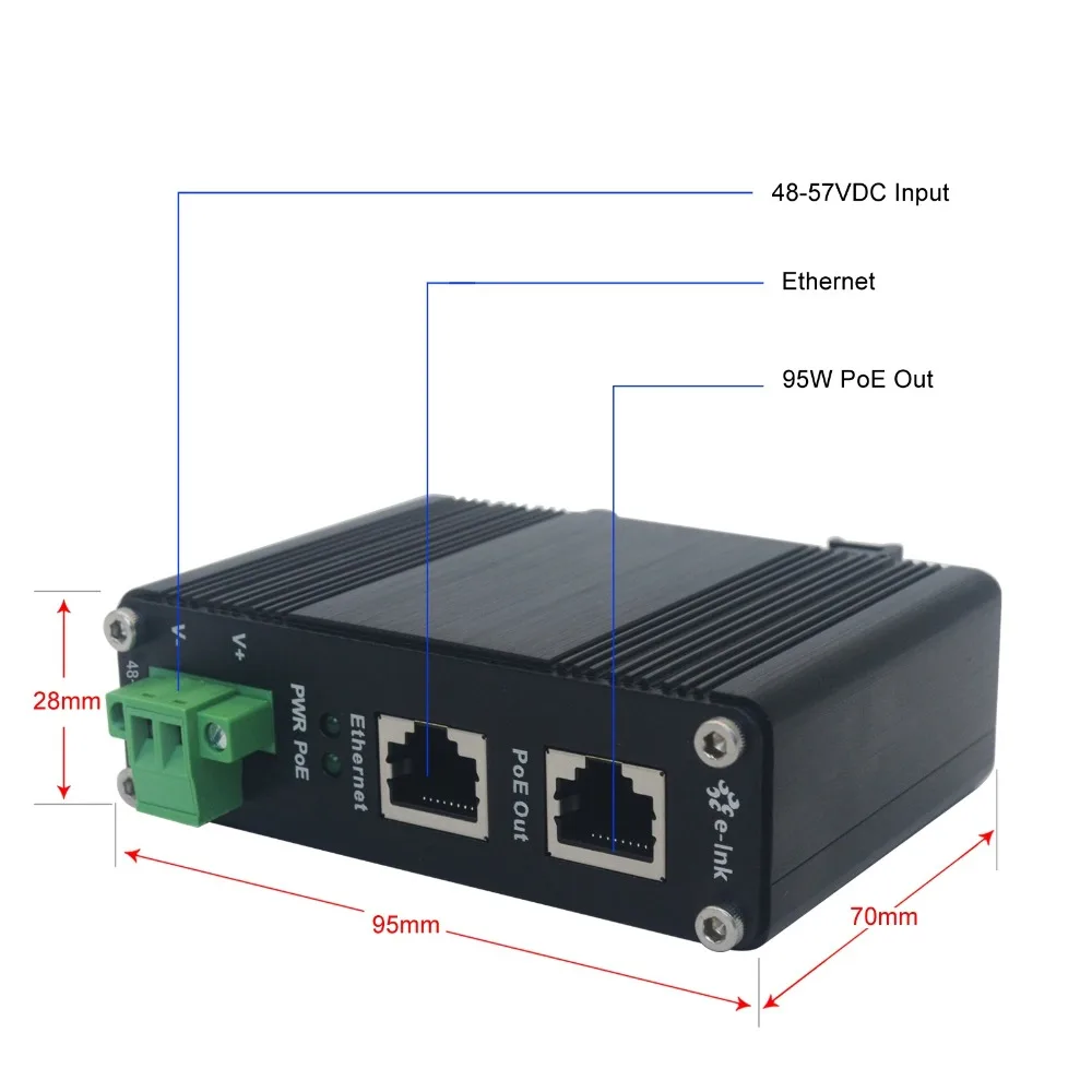 95W PoE Injector-7