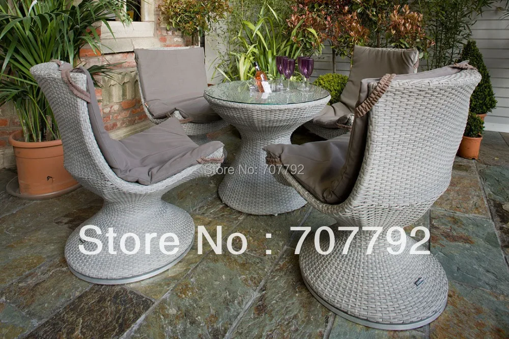 NEW desgin rattan dining Garden Furniture Setgarden furniture set