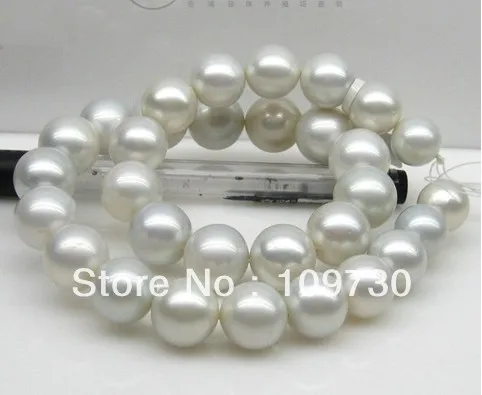

Jewelry 0011796 CLASSIC 10-11MM SOUTH SEA WHITE ROIND PEARL NECKLACE
