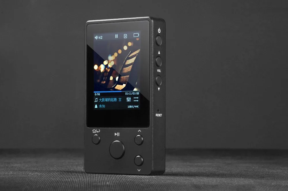 Профессиональный музыкальный плеер XDUOO NANO D3 без потерь APE FLAC WAV AAC MP3 HiFi IPS дисплей 24