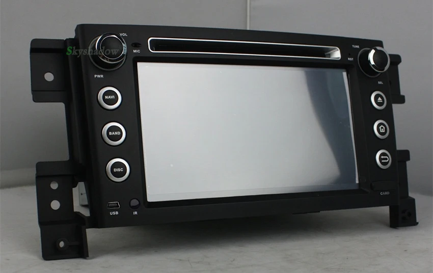 Discount DSP Android 9.0 2GB RAM 16GB 4 core Car DVD Player GPS Map RDS Radio wifi BT 4.2 DVR rear Camera TV For SUZUKI Vitara 2005-2011 3
