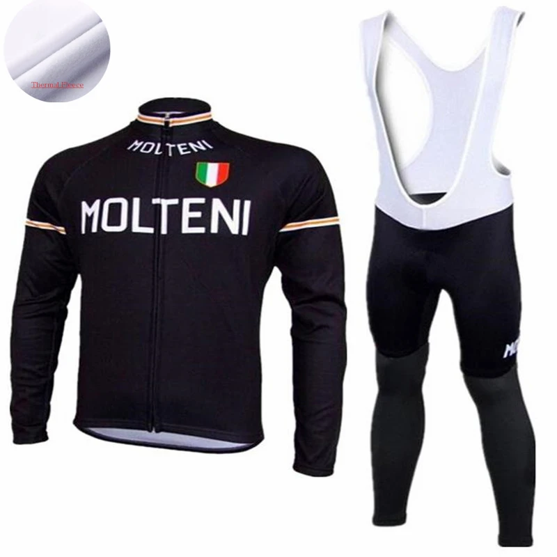 2018 Molteni الدراجات الفانيلة الرجال الشتاء الصوف طويلة الأكمام الدراجات جيرسي عدة الزي الرسمي دي ciclismo الحرارية دراجة ملابس للدراجة مجموعة 2018 Molteni الدراجات الفانيلة الرجال الشتاء الصوف طويلة الأكمام الدراجات جيرسي عدة الزي الرسمي دي ciclismo الحرارية دراجة ملابس للدراجة مجموعة