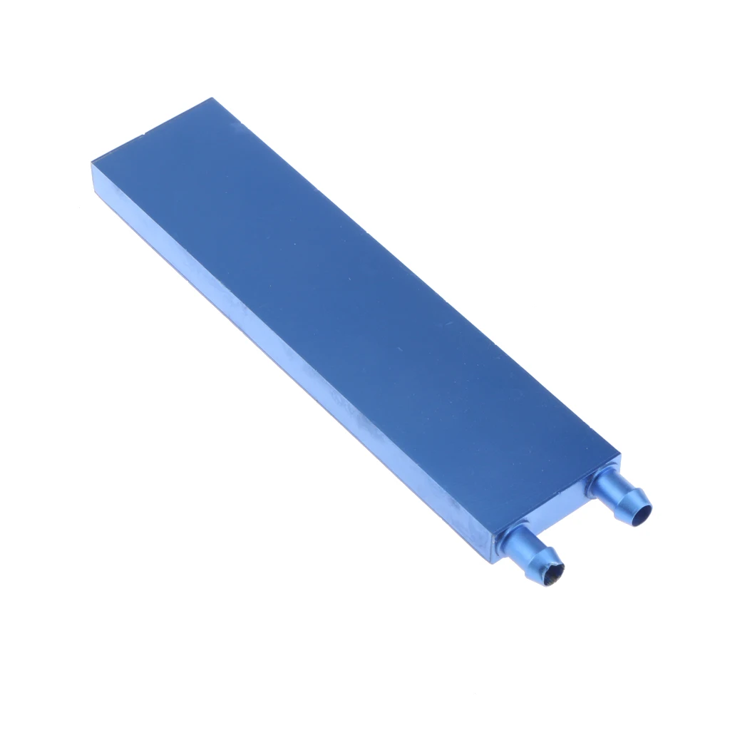MagiDeal 2x Aluminum Water Cooling Block for CPU Graphics Radiator Heatsink 40x160mm