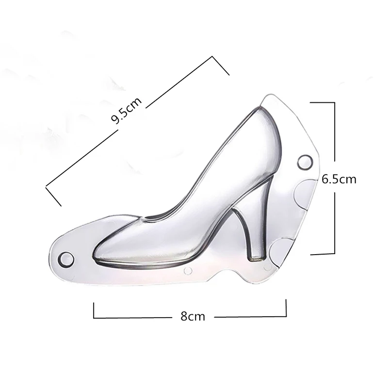 Mini Shoe Обувь на высоком каблуке 3D шоколадная форма Лебедь конфеты Сахарная паста формы для украшения торта инструменты для домашней выпечки сахар ремесло свадебный торт - Цвет: Mini Shoe