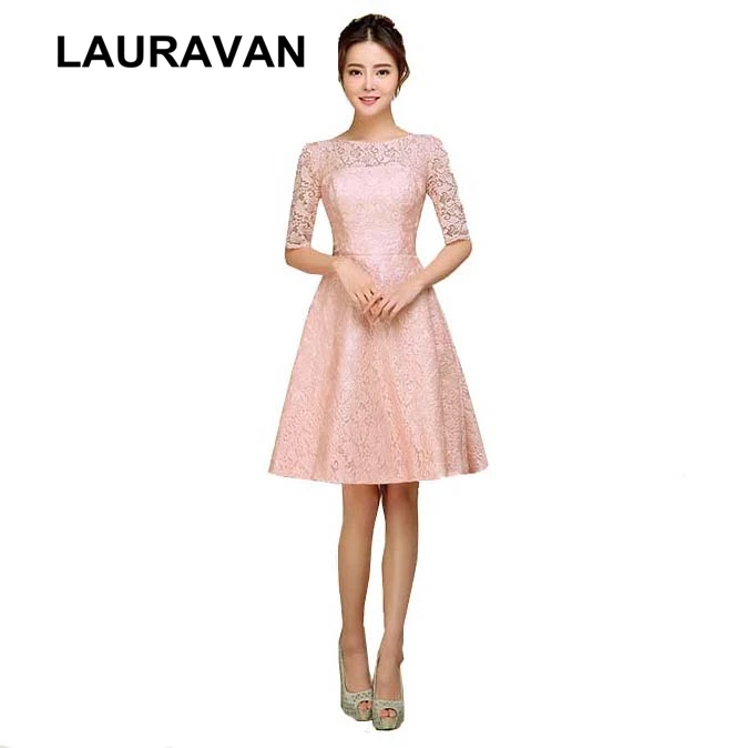 ladies peach dress