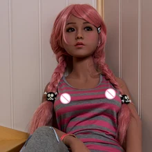 Rifrano 140cm black skin high quality realistic life size full silicone sex doll for men lifelike vagina/ anus/ oral sex dolls