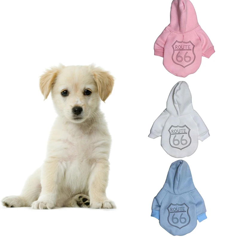 Pet Dog Clothes For Small Dogs Hoodies Sweatshirt Spring Autumn Puppy
