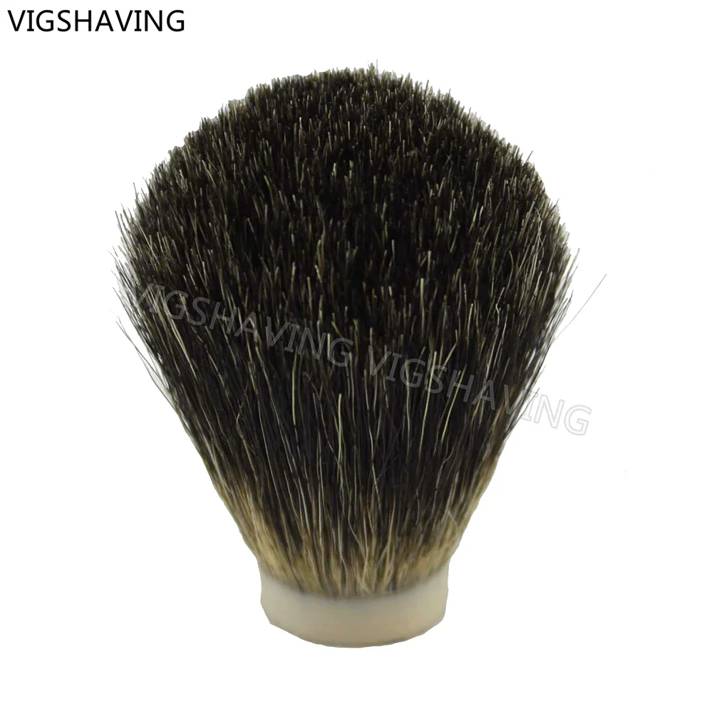 VIGSHHAVING 20mm/22mm/24mm/26mm Black pure Badger hair Shaving Brush
