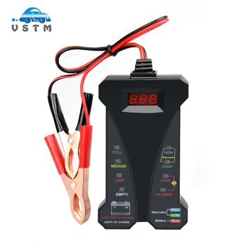 

2019 Newest 12V Digital Battery Tester Voltmeter and Charging System Analyzer LCD Display