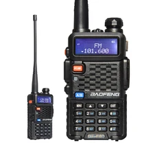 Original Baofeng BF-F8+ Walkie Talkie 5W Dual Band VHF 136-174MHZ UHF 400-520MHZ Two Way Radio Baofeng F8+ CB Ham Radios